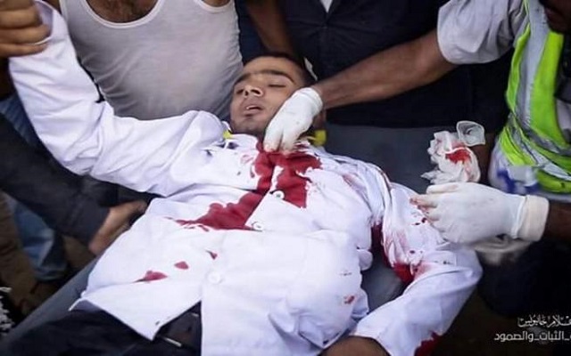 في غزة شهيد وعشرات الجرحى برصاص الصهاينة
