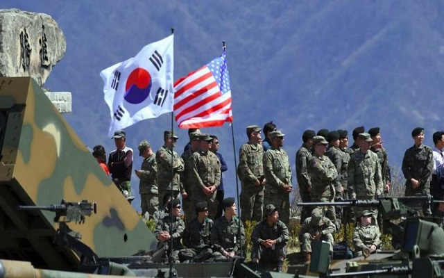 كوريا الشمالية تتهم أمريكا و الكورية الجنوبية بالغدر