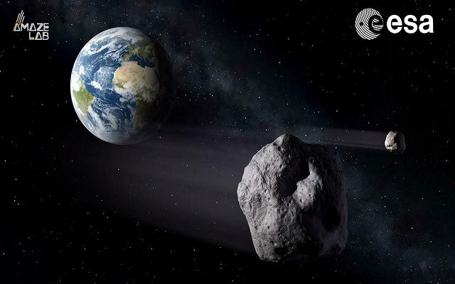 كوكب عملاق يقترب من الأرض