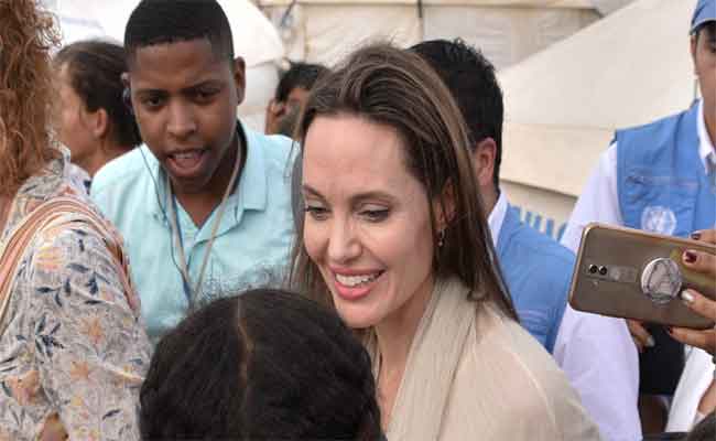 أنجلينا جولي تدعو المجتمع الدولي لمساعدة أطفال فنزويلا