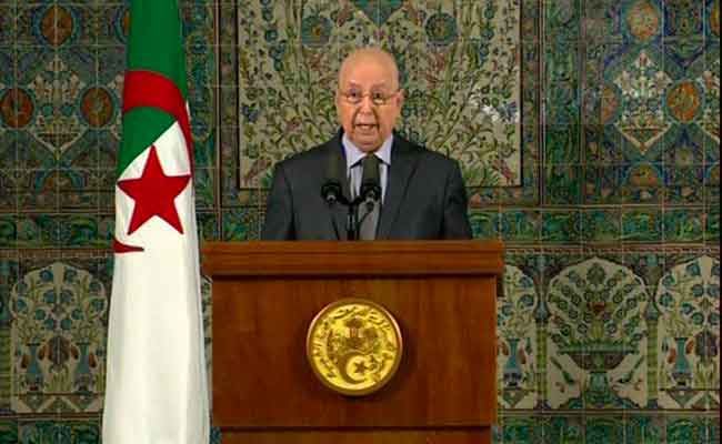 بن صالح يدعو إلى حوار شامل للخروج من الأزمة السياسية التي تمر بها البلاد