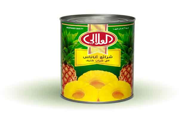 الفواكه المعلبة خلال الرجيم