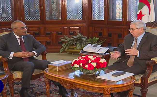 بن صالح يستقبل بدوي