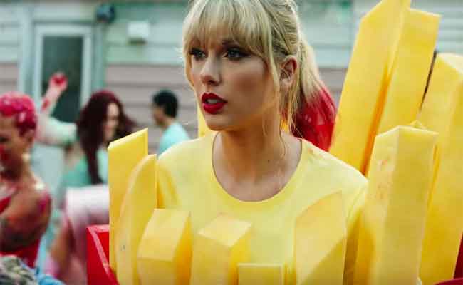 تايلور سويفث تجمع أصدقائها من المشاهير في عمل فني واحد