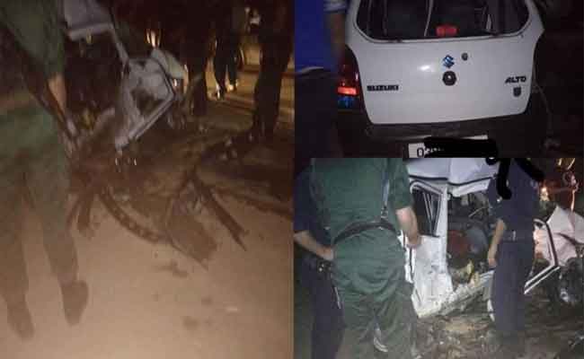 وفاة شرطي و زوجته و ابنتهما  بتيبازة