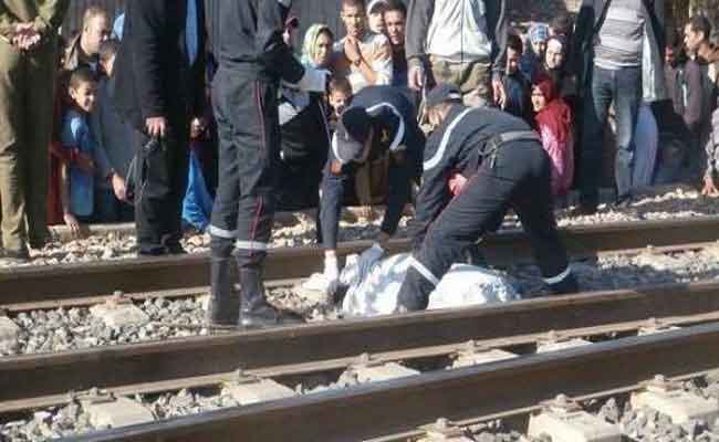 قطار لنقل البضائع يدهس أربعيني بغليزان