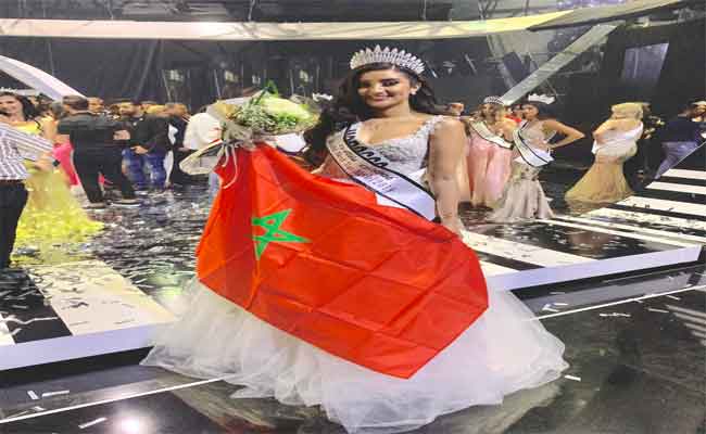 حسناء مغربية تقتنص لقب ملكة جمال العرب للعام 2019…