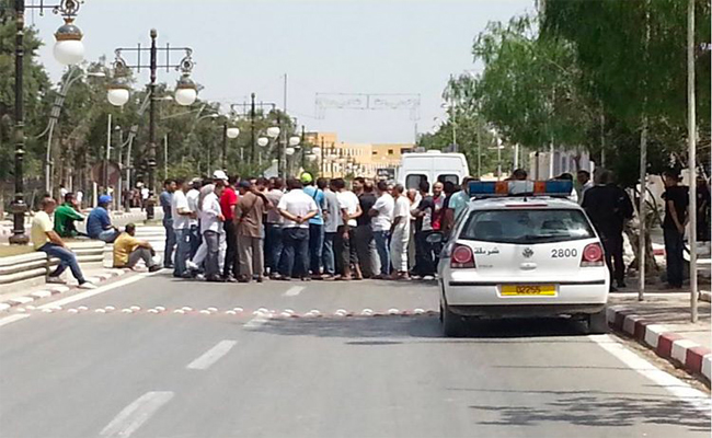 احتجاج عشرات العائلات للمطالبة بالترحيل بسيدي عباد بتسالة المرجة بالعاصمة