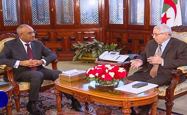 لقاء بن صالح و بدوي : استعراض للتدابير التي تعتزم الدولة اتخادها لمرافقة مسار الحوار الشامل