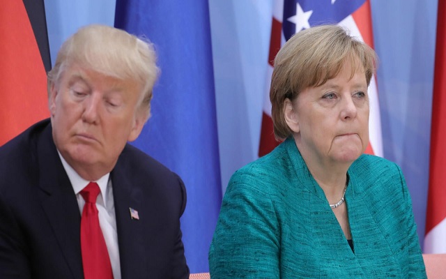 ميركل ترفض طلب ترامب إرسال قوات برية إلى سوريا