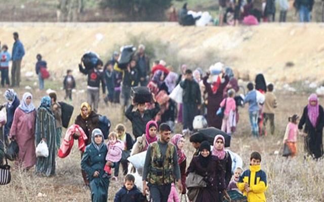 بينما العالم الإسلامي يحتفل بعيد الأضحى نزح 124 ألف مدني سوري