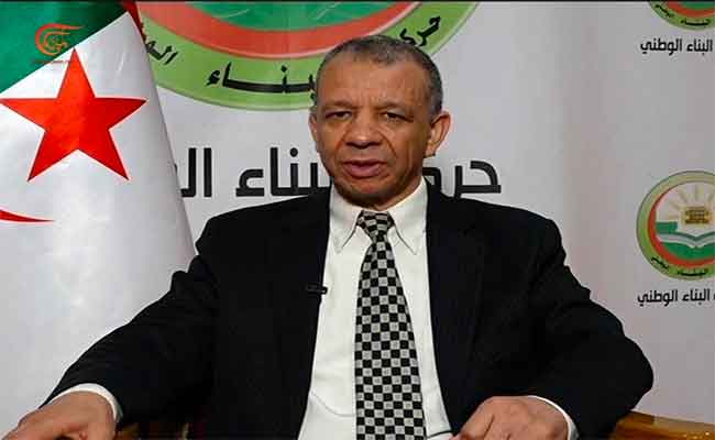 بن قرينة مرشح حركة البناء لرئاسيات 12 ديسمبر