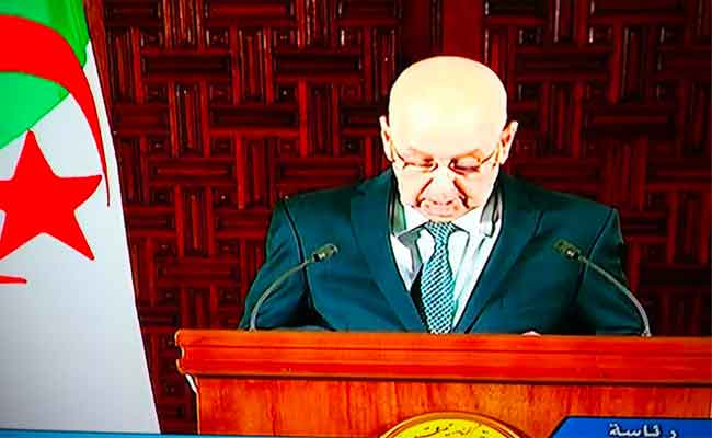 النص الكامل لخطاب بن صالح للأمة