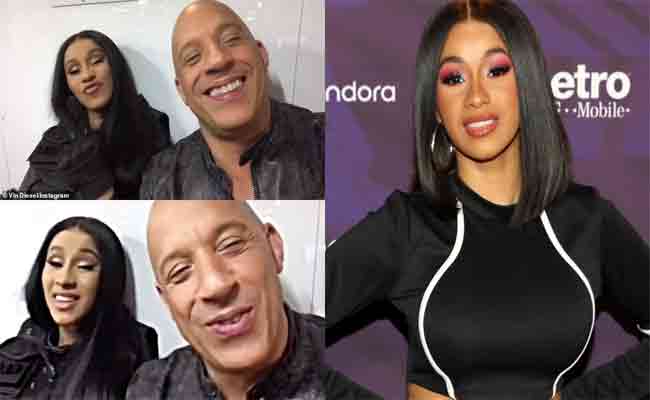 كاردي بي تقدم ثاني مغامراتها السينمائية مع فان ديزل في”Fast and Furious”…