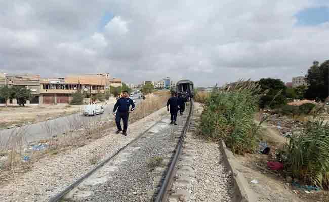 قطار لنقل المسافرين يدهس شابا بسيدي بلعباس