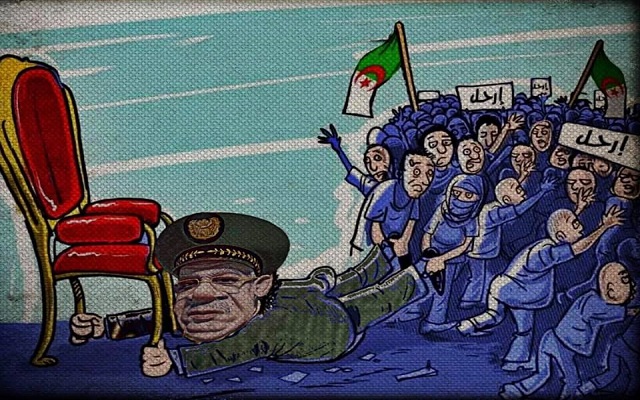 القايد صالح يقود انقلاب عسكري على وعي الشعب