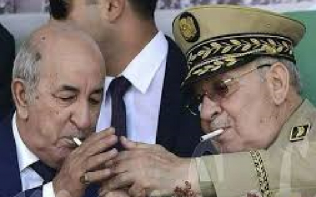 فضيحة تبون جمع التوقيعات عبر الحواجز الأمنية  ونتحدى القايد صالح بنشر قائمة الموقعين على استمارة المترشحين