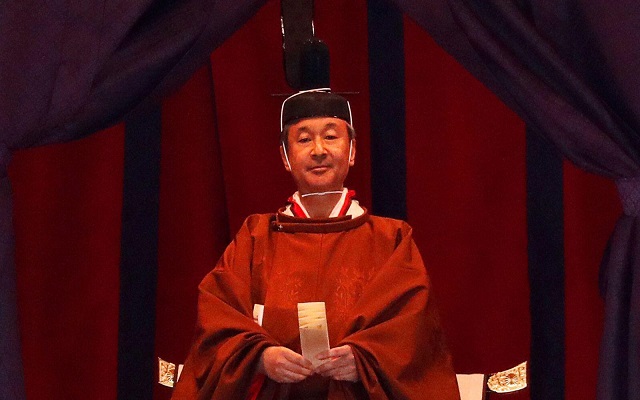 ناروهيتو رسميا إمبراطورا  لليابان