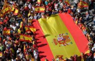 تظاهرة في برشلونة رفضا لاستقلال إقليمكاتالونيا