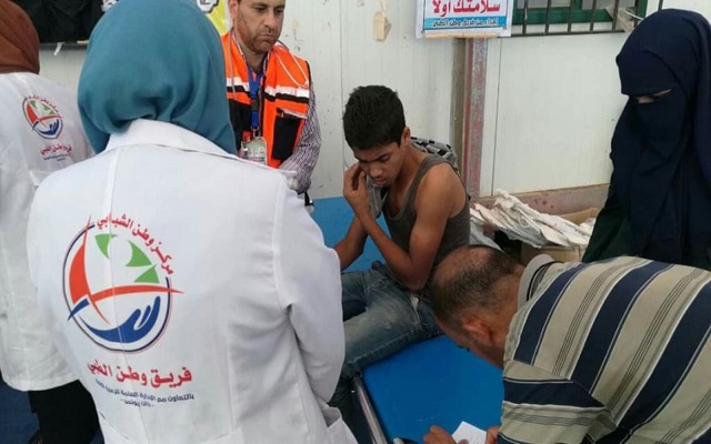 شهيد وعشرات الجرحى في غزة