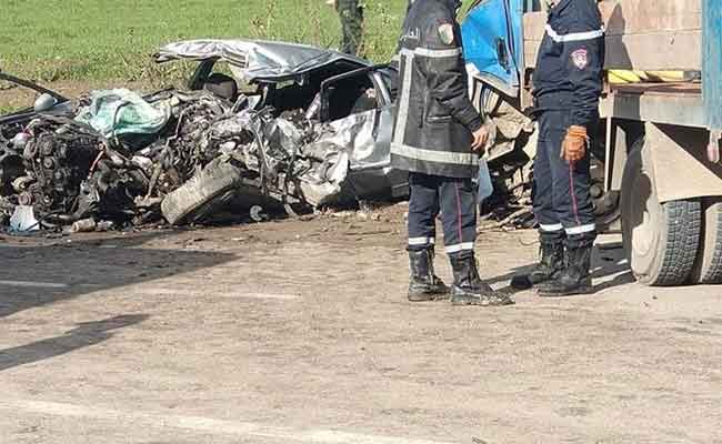 مجزرة مرورية بصالح بالشعور في سكيكدة تخلف 3 قتلى و جريحين