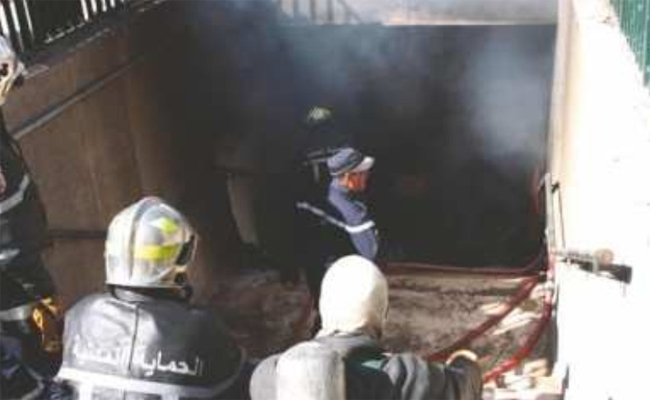 النيران تلتهم مخزنا للأغذية بدار الطفولة المسعفة بسكيكدة