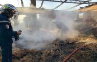 نشوب حريق في مخزن للتبن باولاد يوسف في تيسمسيلت