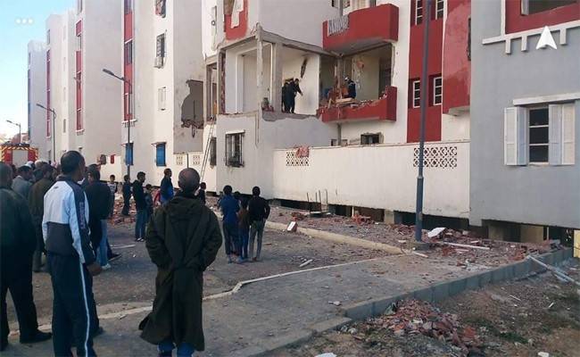 انفجار طابق عمارة في خميستي بتيسمسيلت بسبب تسرب للغاز