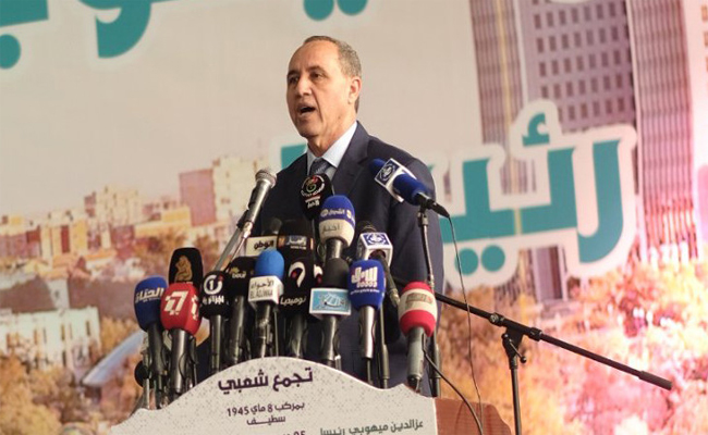 ميهوبي من سطيف : ” يتوجب على الشعب أن يكون أكثر وعيا بأهمية التاريخ في حياته”