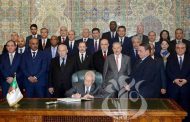 توقيع بن صالح على قانون المالية لسنة 2020
