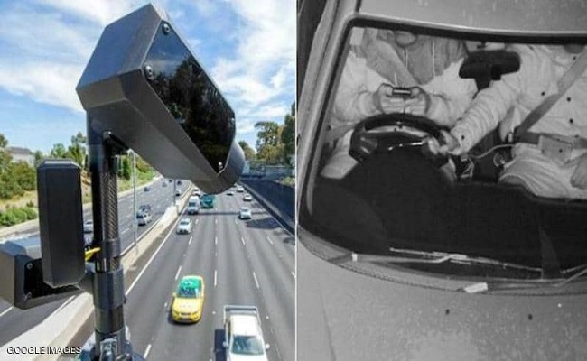 أول كاميرات بالعالم لرصد استخدام الهاتف أثناء القيادة...