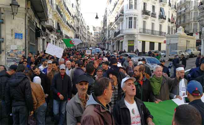 الحراك الشعبي في جمعته الـ46 : سنة جديدة و مطالب ثابتة