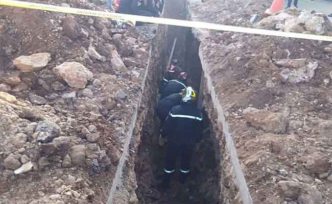 انجراف للتربة يتسبب في مقتل عامل و إصابة آخر  بعين الترك بوهران