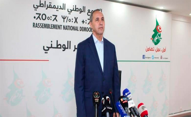 ميهوبي ينصب  اللجنة الوطنية لتحضير المؤتمر الاستثنائي لحزب الأرندي