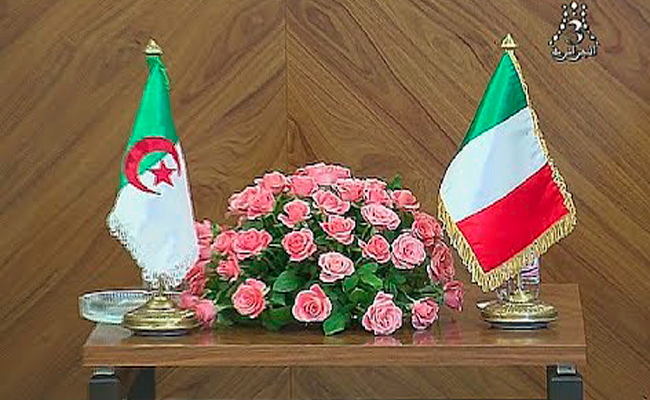 إيطاليا مستعدة لـ”تكثيف” التعاون مع الجزائر في مختلف المجالات