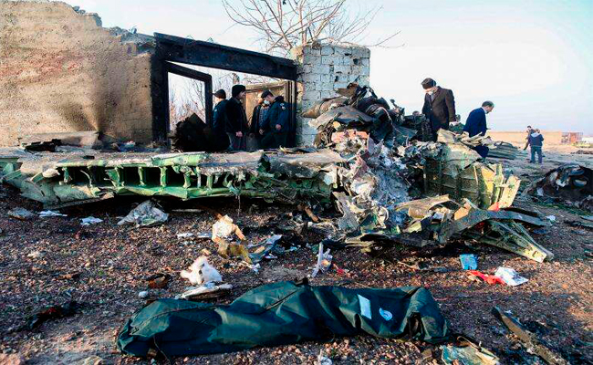 الجزائر تعزي عائلات ضحايا حادث سقوط الطائرة الاوكرانية