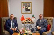 وزير الخارجية بوقدوم يجري محادثات مع نظيره التركي