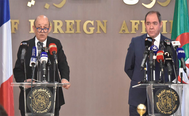 وزير الخارجية الفرنسية لودريون :  “الجزائر بلد “يتم الاصغاء له ويحظى بالاحترام”