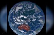 صور فضائية لكارثة جنوب الكرة الأرضية...