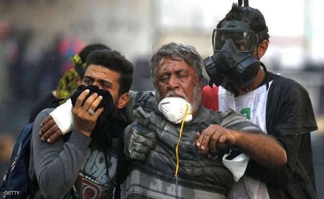 مقتل عشرات متظاهرين برصاص قوات الأمن في بغداد