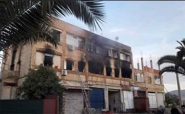 حريق ببناية يخلف 3 إصابات بالبويرة…