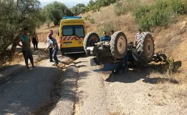 انقلاب جرار يخلف مقتل شخصين في سيدي بلعباس