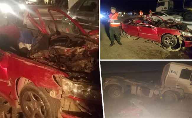 مجزرة مرورية تخلف 5 قتلى بسطيف