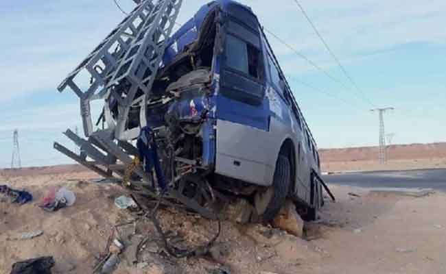 مجزرة مرورية تخلف 8 قتلى و 22 جريحا ببلدية المشروحة في سوق أهراس