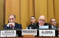 الجزائر تتولى رسميا مهامها منسقا للمجموعة الإفريقية حول القضايا الإنسانية لسنة 2020