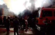 النيران تلتهم مخزنا لبيع قطع غيار السيارات بالقبة بالعاصمة