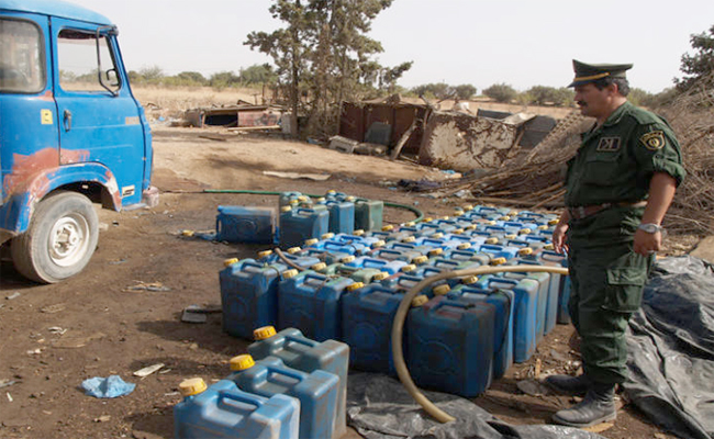 درك تمنراست يعالج أزيد من 500 قضية متعلقة بالتهريب في 2019