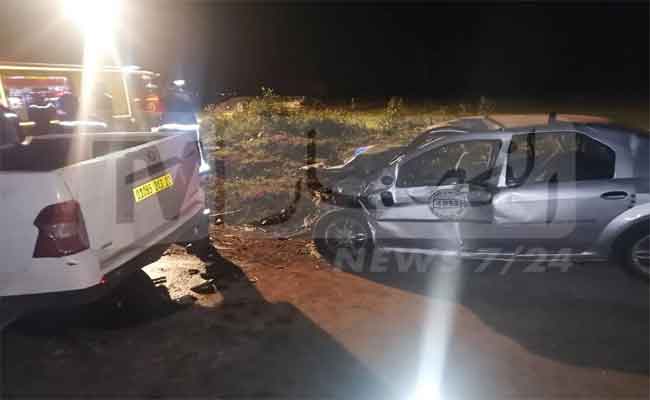 مجزرة مرورية تخلف قتيلين و 8 مصابين بسيدي بلعباس