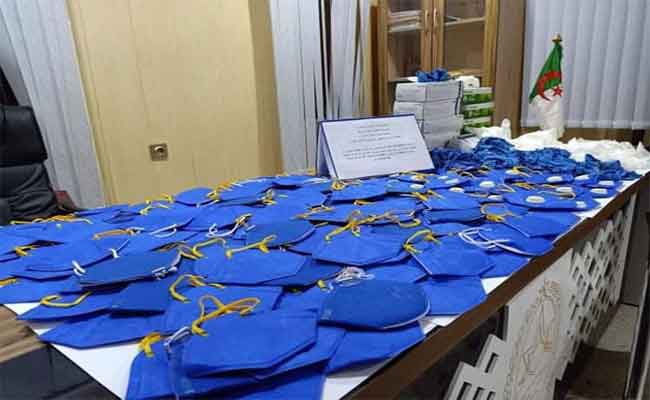 أمن العاصمة يحجز 1986 كمامة و كمية معتبرة من قارورات عطر الحلويات منتهية الصلاحية