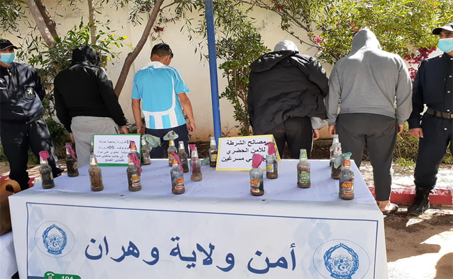 أمن وهران يطيح بشبكة إجرامية خطيرة